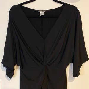 Black Dress. Long Black dress. Venus. Holiday Dress. New Year’s Eve dress.